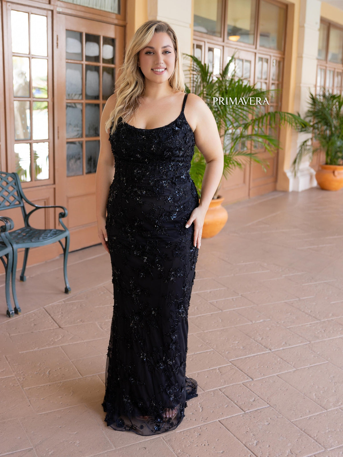 Spring Prom Curvy 14050 by Primavera Couture