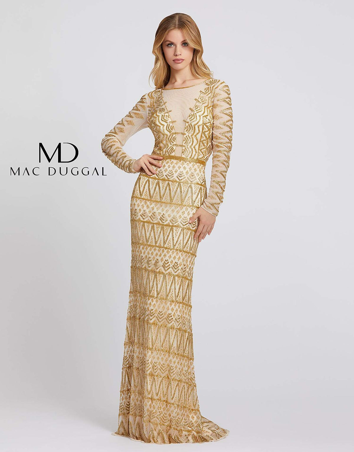 Cassandra Stone by Mac Duggal 4724A