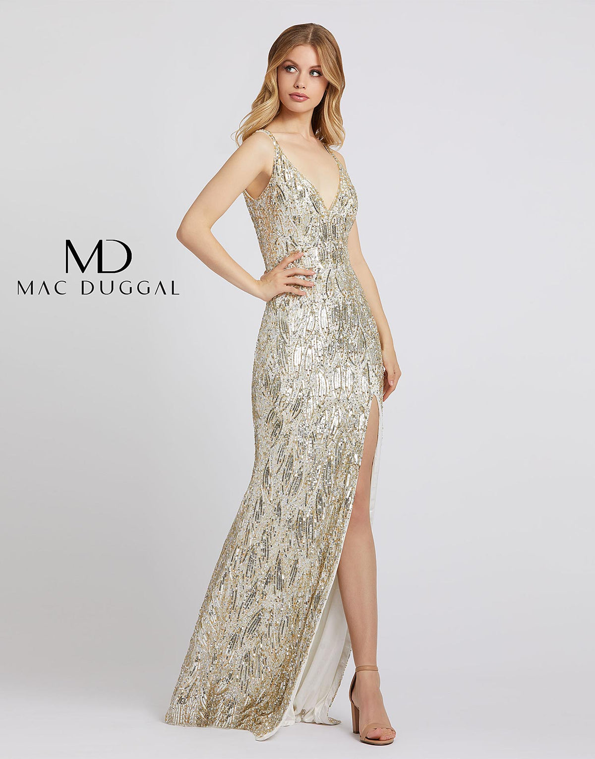 Cassandra Stone by Mac Duggal 5018A