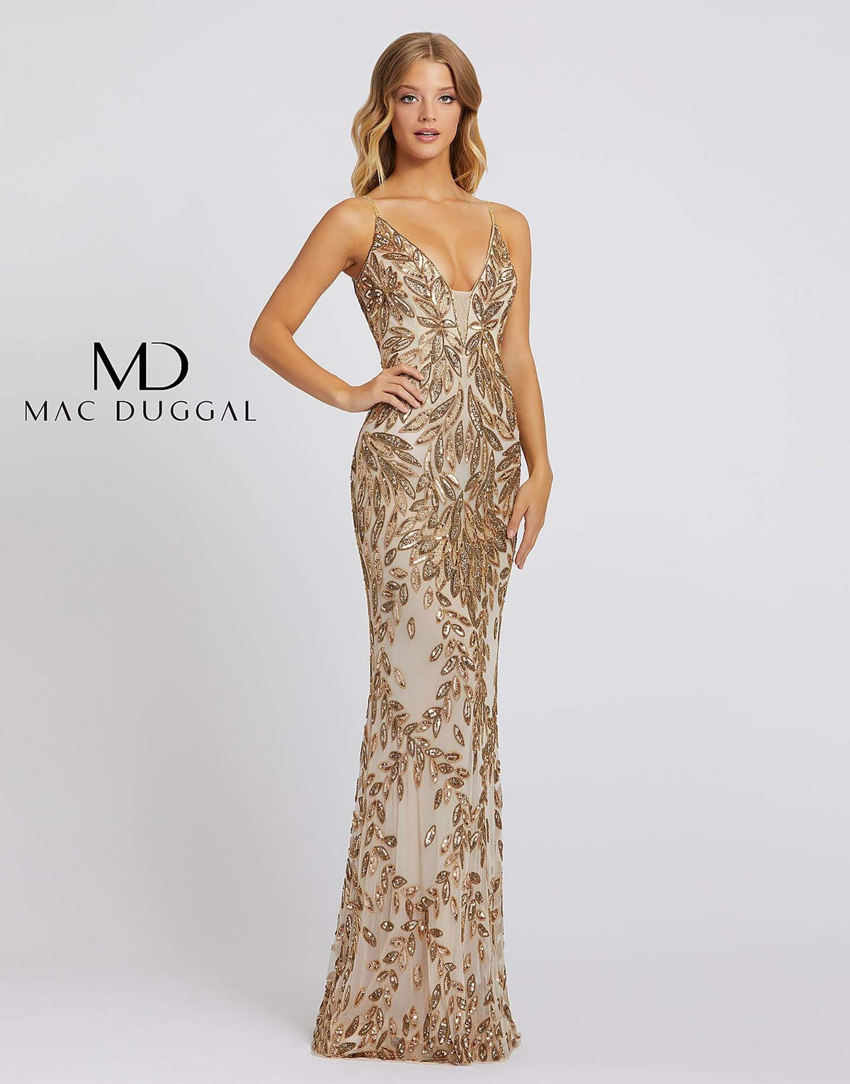 Cassandra Stone by Mac Duggal 5107A